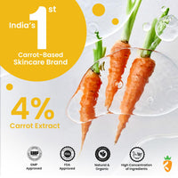 Karrot Natural Skincare Ubtan Face Pack, Enhances Glow and Brightness, Increases Softness and Removes Tan, Made with Kastoori Haldi, Sandalwood, Rosewater, For Women and Men, All Skin Types, 100gms