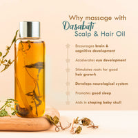 Nat Habit baby Scalp & Hair Oil 110ml | Brahmi Matsyakshi Dasabuti, Prevents Cold & Boosts Immunity