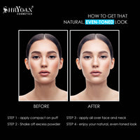 Shryoan Smooth & Silky 2 in 1 SPF20 Face Powder| Light Weight, Soft & Velvety Texture Formula, Suitable for All Skin Types (24g) (Shade 03)