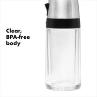 OXO Salt and Pepper Shaker Set, Clear, Stainless Steel
