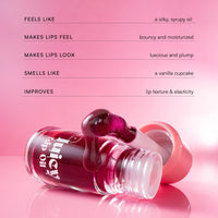 Gush Beauty Tinted Lip Oil – Hydrating Lip Tint with Skincare Benefits | Infused with Vitamin E & Jojoba Oil | Glossy, Non-Sticky | 5ml | Sail