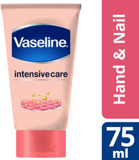 Vaseline Intensive Care Hand Cream for Healthy and Stronger Nails, 75ml