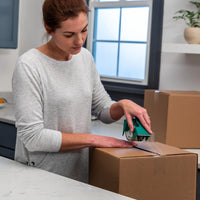 Duck EZ Start Clear Packing Tape Refills – 6 Rolls of Packaging Tape for Shipping, Moving & Storage - Quiet Easy Start Tape for Boxes & Mailing Supplies, 1.88 Inch x 55 Yards (287862) 6 Rolls, 55 yds