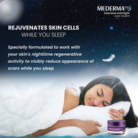 Mederma Intensive Overnight Cream 30g-Works with Skin's Nighttime Regenerative Activity - Once-Nightly Application Is Clinically Shown to Make Scars Smaller & Less Visible