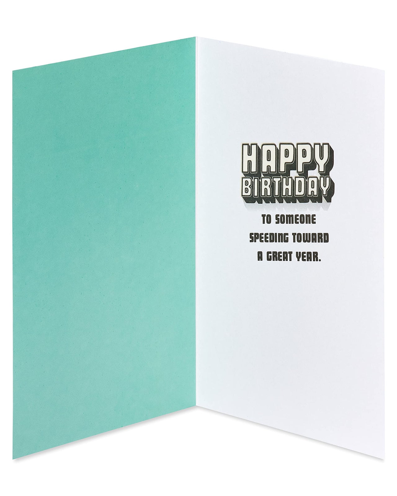 American Greetings 16th Birthday Card (Speeding Toward A Great Year) Speeding Toward A Great Year