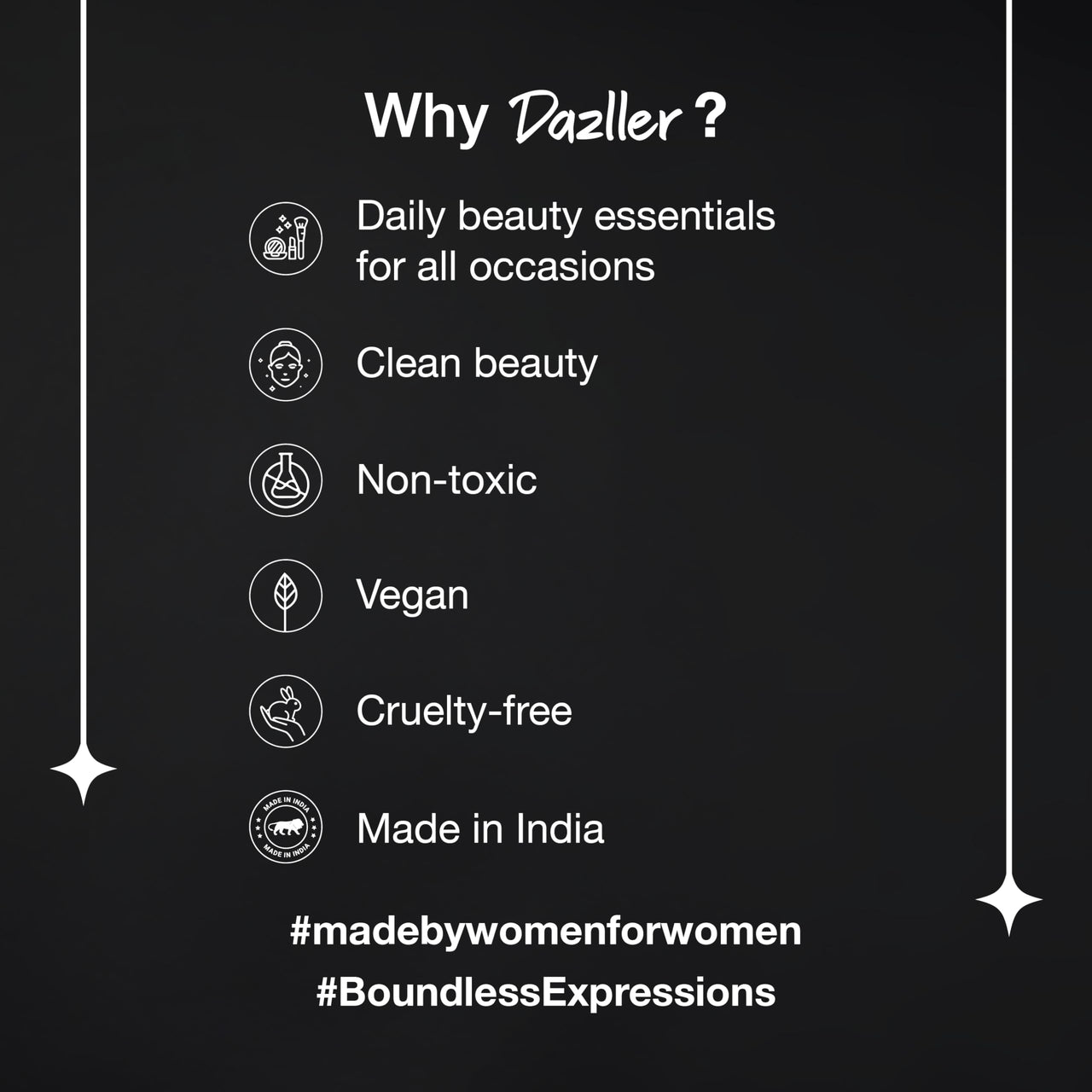 DAZLLER All Day Lipcolour|Moisturizing Kokum Butter|Non-Transfer & Smudge-Proof|8Hr Stay|Matte Liquid Lipstick for Women|Dlc027 Black Honey|6G