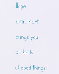 American Greetings Funny Retirement Card (Good things) Good Things Retirement Congratulations Card