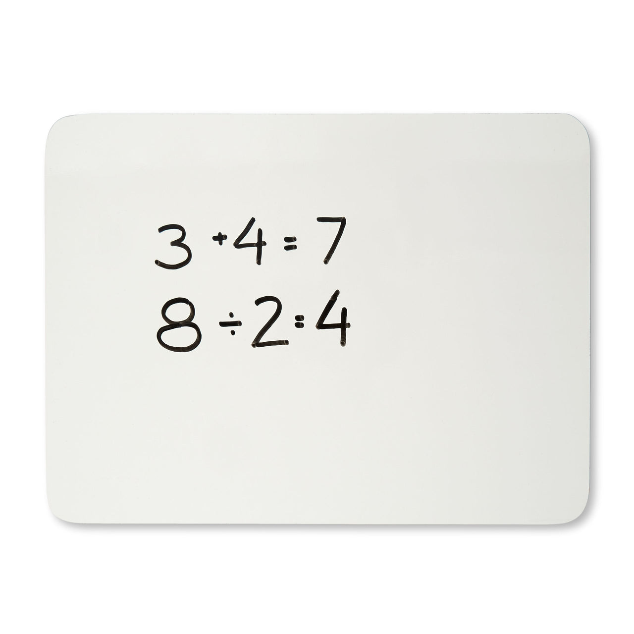 Charles Leonard Dry Erase Board, Two Sided, Lined/Plain, 9" x 12" (35120) Plain & Lined 1-Pack 2-Sided Masonite Board