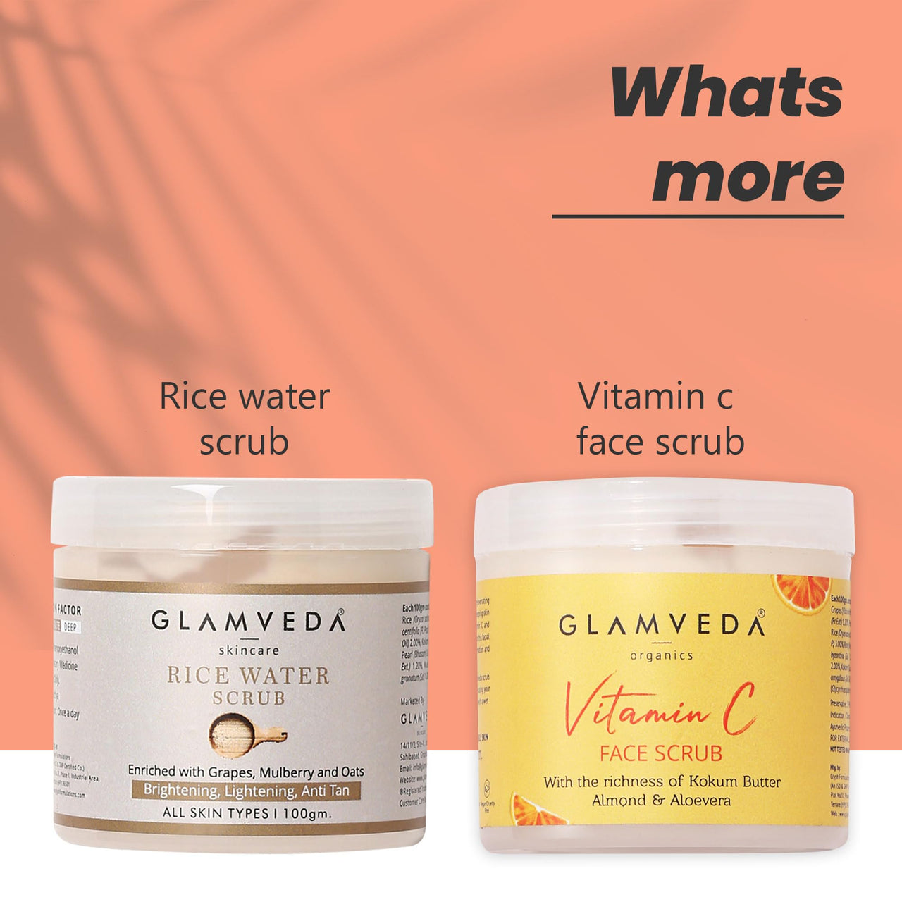 Glamveda Papaya & Apricot Anti Tan Scrub (100gm)