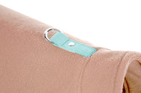 Gooby Fleece Vest Dog Sweater - Honey Mustard, Large - Warm Pullover Fleece Dog Jacket with O-Ring Leash - Winter Small Dog Sweater Coat - Cold Weather Dog Clothes for Small Dogs Boy or Girl