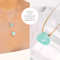 SoulKu Soul Shine Handmade Necklace, Empowering Jewelry With Healing Crystal, Inspirational Jewelry For Women, Mom & Sister, 2