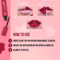 Colors Queen Totally Matte Liquid Lipstick | Intense Color Payoff, Lightweight & Comfortable, One Swipe Application | Long Lasting, Non Transfer Liquid Lipstick for Women (01 - Red Boots, 7.5g)