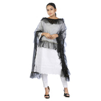 Traditions Bazaar Women's  Starred Net Dupatta