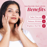 Meglow Anti Ageing Cream 30 gm Combo Pack of 2 with Pure Radiance|High Potency Peptides Firming Helps Hydrating, Toning, Brightens and Rejuvenating Dull Skin