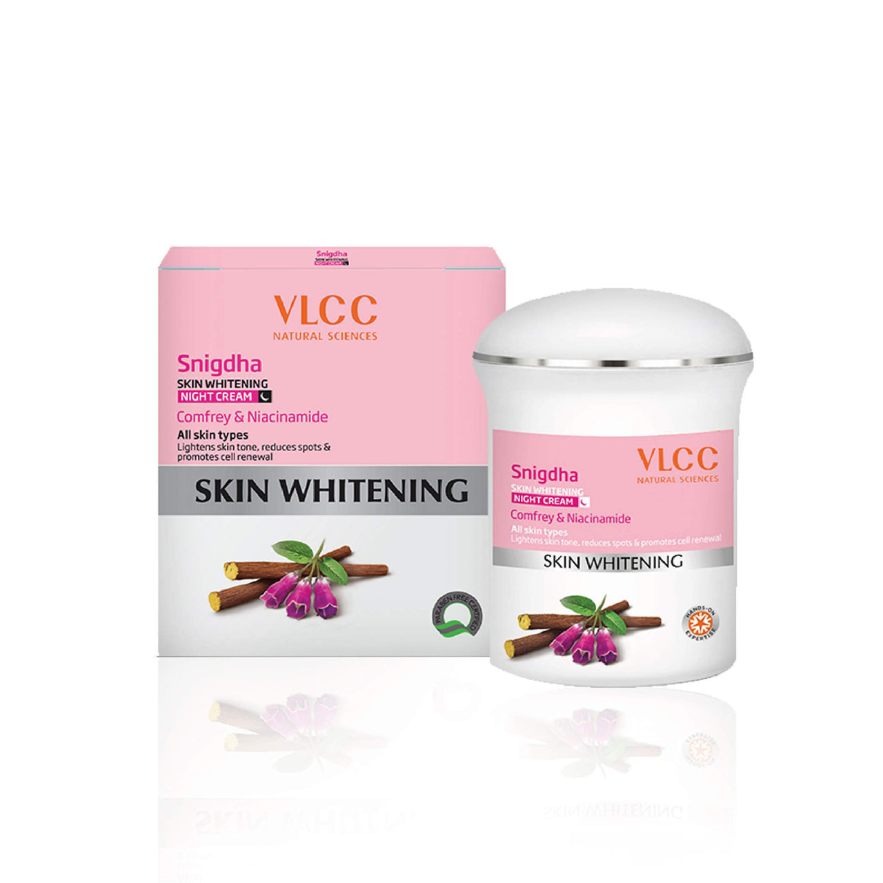VLCC Snigdha Skin Whitening Night Cream, 50g