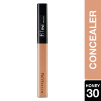 Maybelline New York Fit Me Acne Prone,Oily,All Skin Types Concealer,30 Honey,6.8Ml And Fit Me Matte+Poreless Liquid Foundation Medium Coverage Tube,128 Warm Nude,18Ml,Pack Of 1