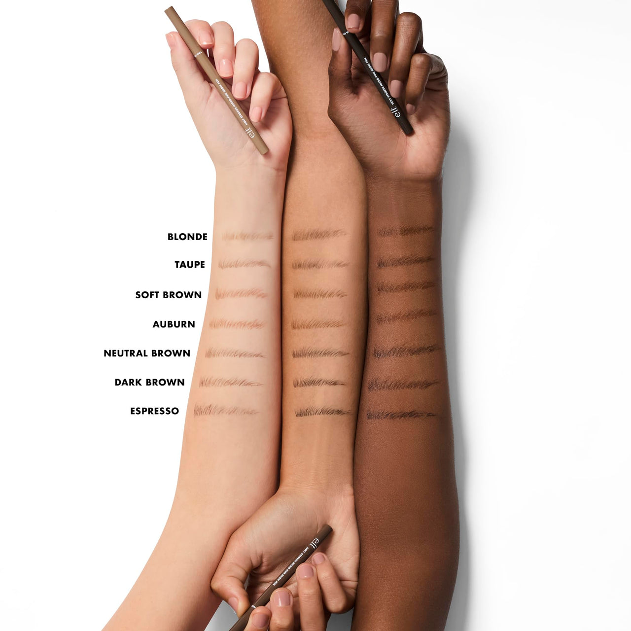 e.l.f. Holy Strokes Micro-Fine Brow Pen, for a Natural Look, Long-Lasting Eyebrow Pencil, Waterproof & Smudge-Proof, Vegan & Cruelty Free, Neutral Brown