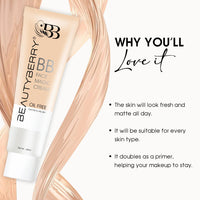 Beauty Berry BB Face Magic Cream Foundation – 60ml | Long Lasting, Matte Finish, Easily Blendable with Natural Coverage | Oil Free & Lightweight BB Cream for Women (Ivory)