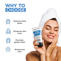 ORGATRE Magic Exfoliating Scrub Gel | Instant Tan & Dead Skin Removal for Face & Body | Dermatologically Tested with Niacinamide 0.001%, Glycolic Acid 0.10%, Salicylic Acid 0.01% & Hyaluronic Acid | 175ml Tan Removal Cream & Detan Gel