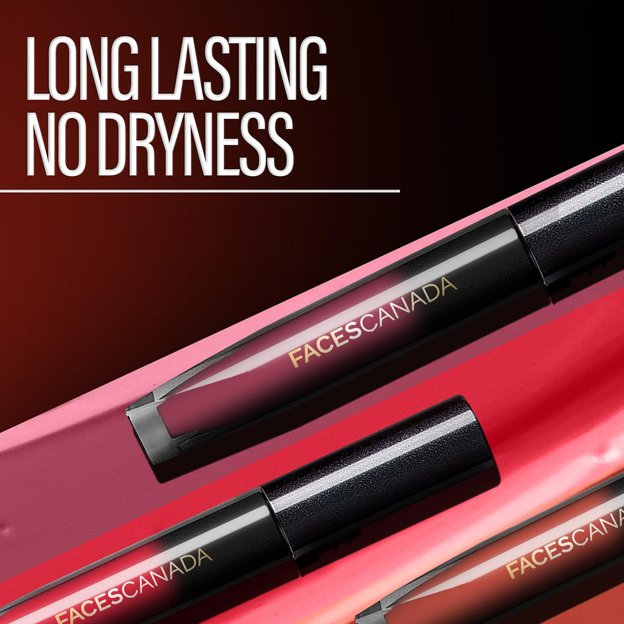 FACESCANADA Comfy Silk Liquid Lipstick - Ebony Rose 14, 3Ml | Satin Matte Hd Finish | Luxe Comfort | Longlasting | No Dryness | Smooth Texture | Mulberry Oil & Shea Butter For Plump Hydrated Lips