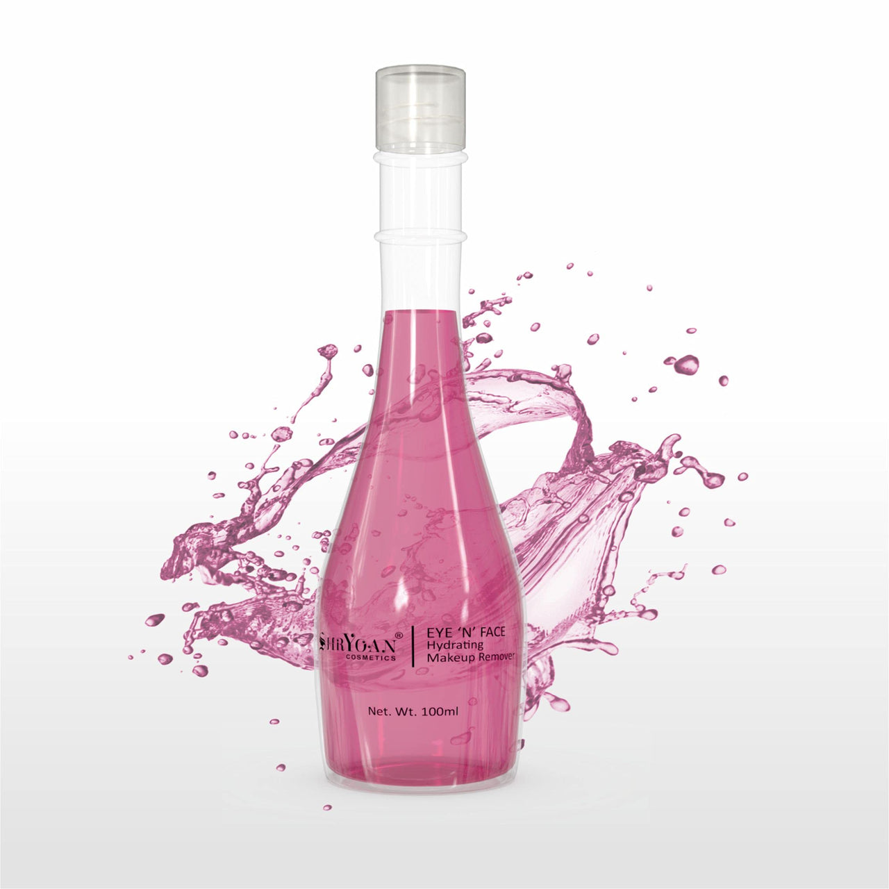 Shryoan Eye N Face Hydrating Makeup Remover| Gel-Based & Removes Impurities with Hydrating Features, Removes Waterproof Makeup Remover (100ml) (Shade 1)