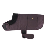 Carhartt Firm Duck Insulated Dog Chore Coat, Deep Wine, Small
