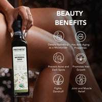 HESTHETIC Virgin Cold Pressed Moringa Seed Oil | 100% Pure & Natural - 100ml | Glass Bottle
