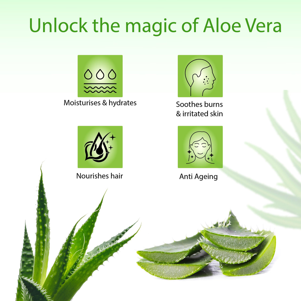 Vitro Aloe Vera Gel for Face, Skin and Hair - with Vitamin E, Rosemary Extract, Cucumber Extract and Aloe vera Juice - 100ml