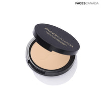 Faces Canada Weightless Stay Matte Compact Vitamin E & Shea Butter, Spf-20 Ivory 01, 9 g and Faces Magnet Eyes Kajal, 0.35g