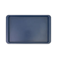 KitchenAid Nonstick Baking Sheet with Extended Handles for Easy Grip, Aluminized Steel to Promoted Even Baking, Ink Blue, Dishashwer Safe, 10x15-Inch