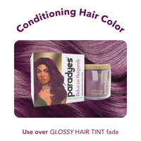 Paradyes Top-up Semi-permanent Bekaraar Burgundy DIY Conditioner Based Hair Colour, 120 gm