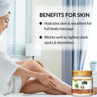 INDUS VALLEY Face and Hair Care Combo of Coconut Oil and Aloevera Gel (175ml *2=350ml)