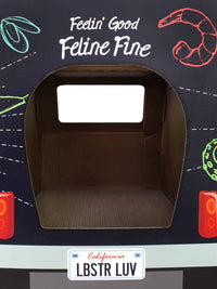 American Cat Club Cat House & Cat Scratcher w/Bonus Catnip Included (ACC2038)