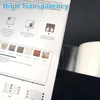 Art3d 6 Rolls Carton Sealing Tape Heavy Duty, Clear Packing Tape, 1.88