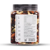 Gourmia Superfood Mix 1kg | Almond, Black Raisin, Cranberry, Pumpkin Seed, Cashew, Dates | Healthy Snack | Mixed Dry Fruit, Nuts & Seed