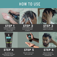 Muuchstac Cocoalo Hair Cream (Pack of 1, 80g) (2x80 g)