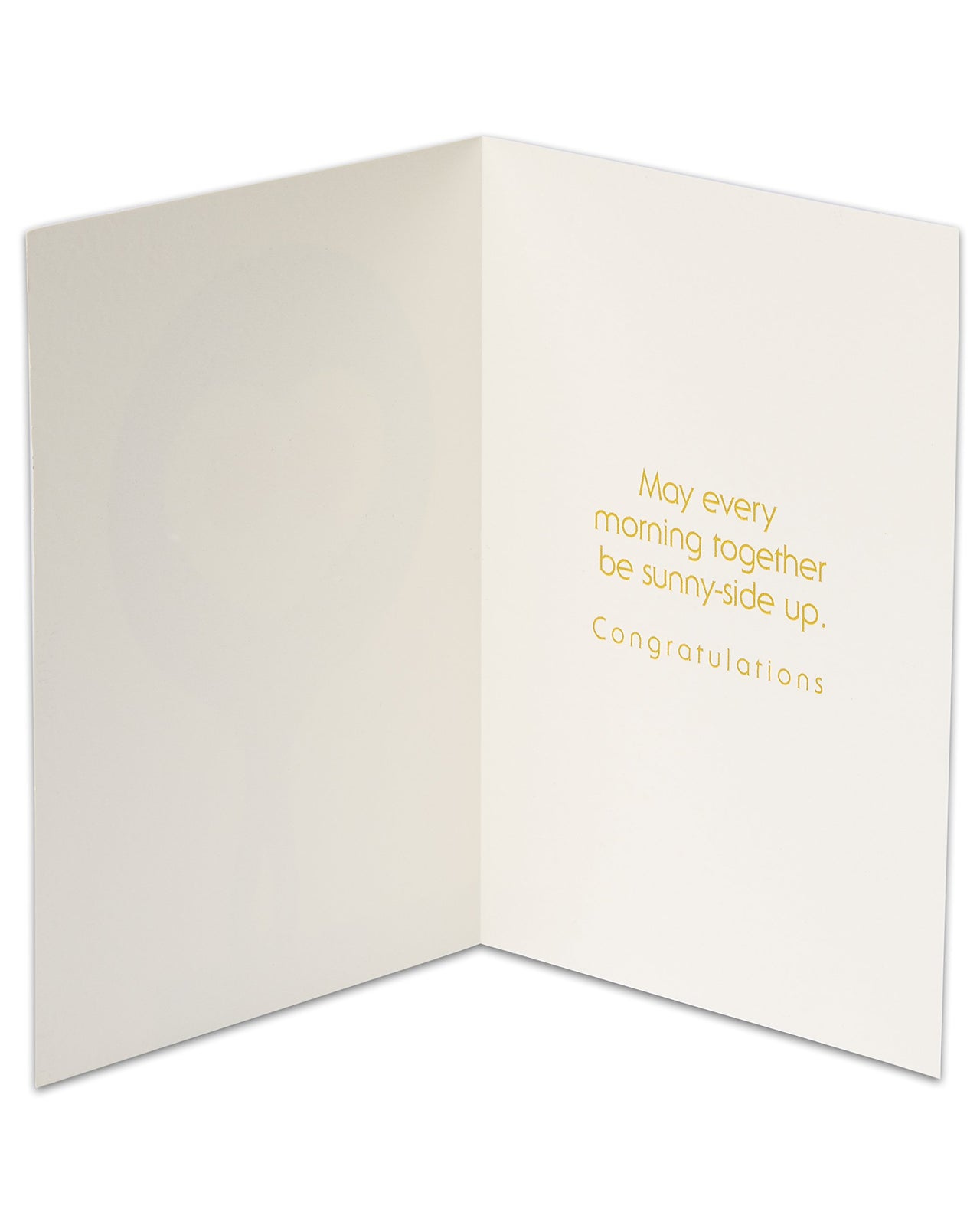 American Greetings Funny Wedding Card (Sunny-Side Up)
