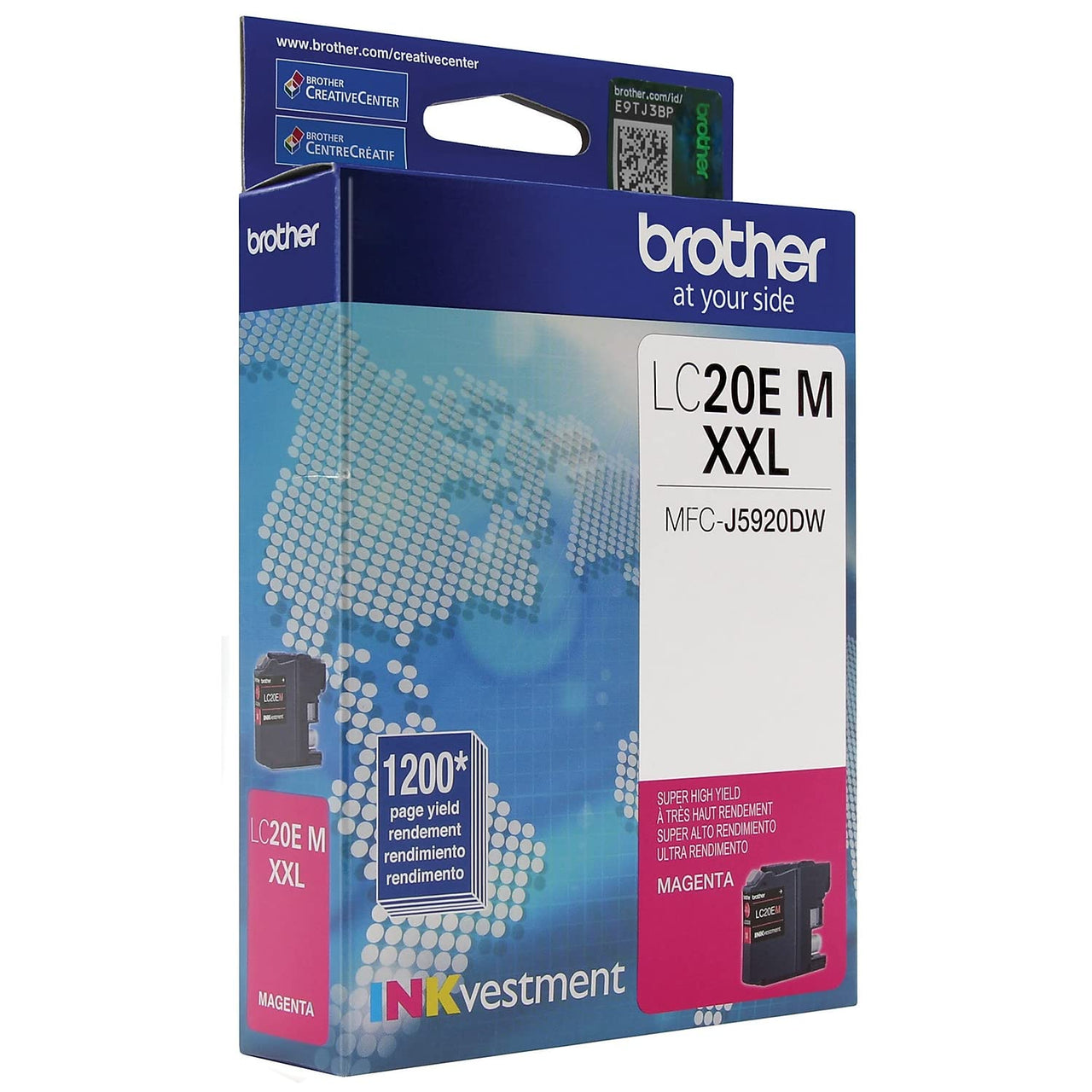 Brother LC20EM Super High Yield Magenta Ink Cartridge