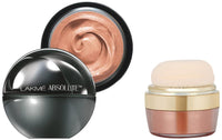 Lakmé Sheer Blusher & Highlighter & Lakmé Absolute Skin Natural Mousse Foundation