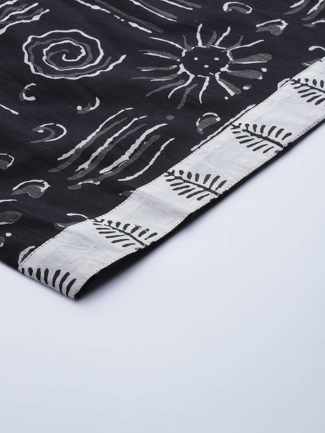 Yash Gallery Women's  Cotton Floral Printed Straight Kurta Palazzo & Dupatta Set for Women