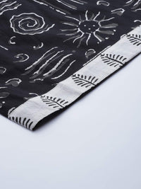 Yash Gallery Women's  Cotton Floral Printed Straight Kurta Palazzo & Dupatta Set for Women