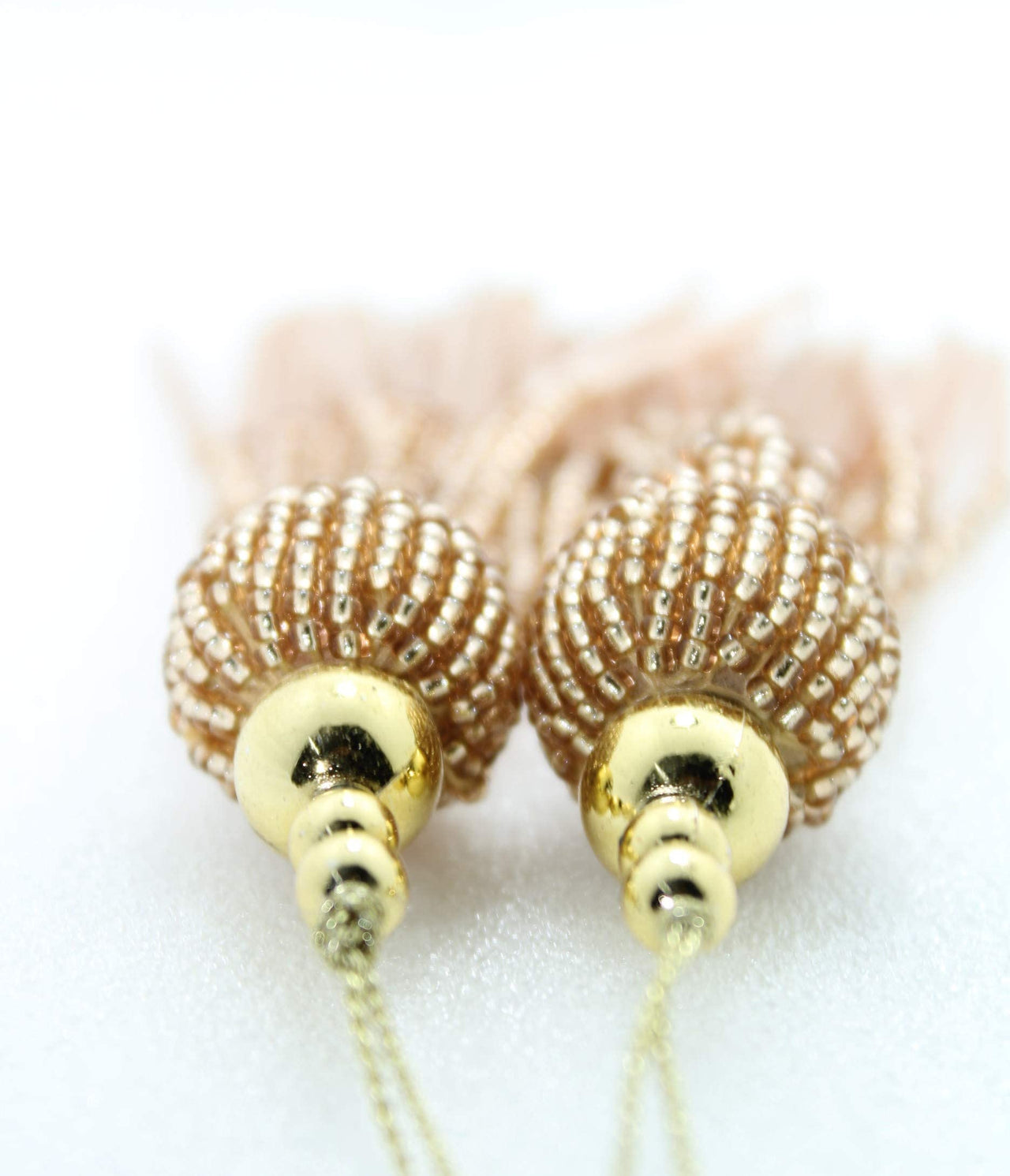 Trendy and Ethnic Acrylic Pearls Tassel Women's  Ethnic Work Hanging Latkan for Sareepallu Blouse Dupatta Lehenga (Set of 1 Pairs)