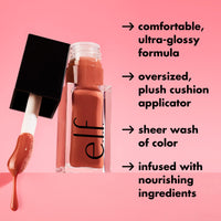 e.l.f. Cosmetics Glow Reviver Lip Oil (Hot as Fudge)