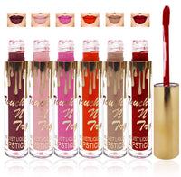 Seven Seas Cosmetics Makeup Touch Velvet Matte Liquid Lipstick Combo Set Of 6 (Skin Pink, Maroon, Orange, L Brown, Pink, Coffee Brown)