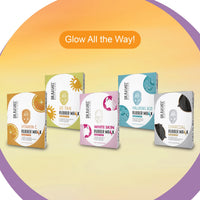 DR.Rashel Vitamin C Rubber Peel-Off Face Mask, Collagen Boosting, Anti-Wrinkle, Powder + Gel Formula || Brightening, Anti-Aging, Deep Cleansing & Pore-Reducing Face Mask for Glowing & Youthful Skin