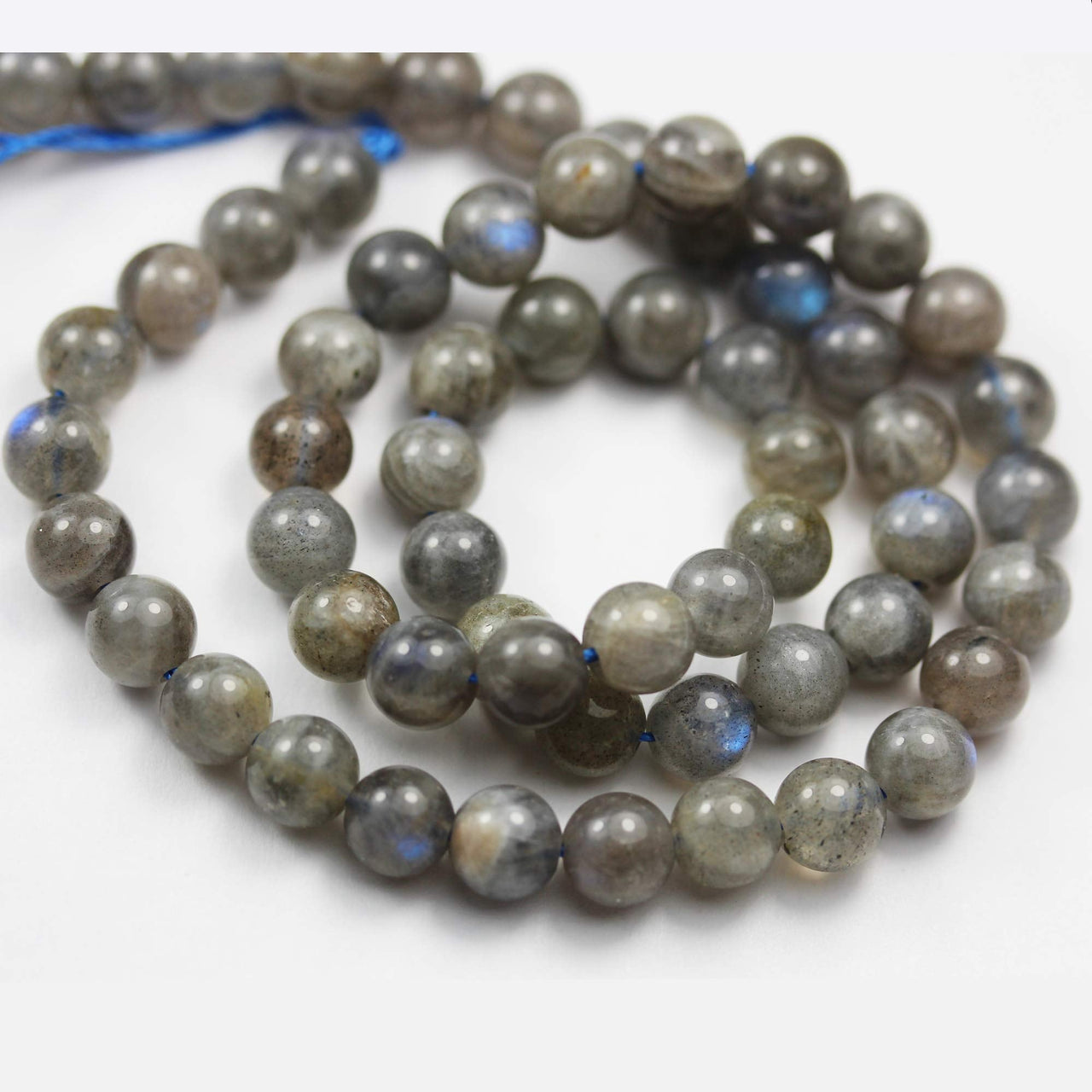 Labradorite 10mm Natural Gemstone Beads for Beading kit Energy Healing Crystals Jewelry Chakra Crystal Jewerly Beading Supplies 15.5inch About 36-40 Beads Labradorite