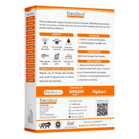 Elecious Orange Peel Powder For Skin and Face (200 Grams) | No Chemical, No preservative | Help in Tan Removal, Face cleansing and make skin glowing