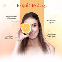 Ayouthveda Vitamin C Face Pack Powder Men & Women | Helps to reduce Pigmentation & Acne & Enhances skin Glow|Enriched with Fruits and Herbs | Makes Skin Soft & Supple (10g X 8 Sachets)(Pack Of 1)