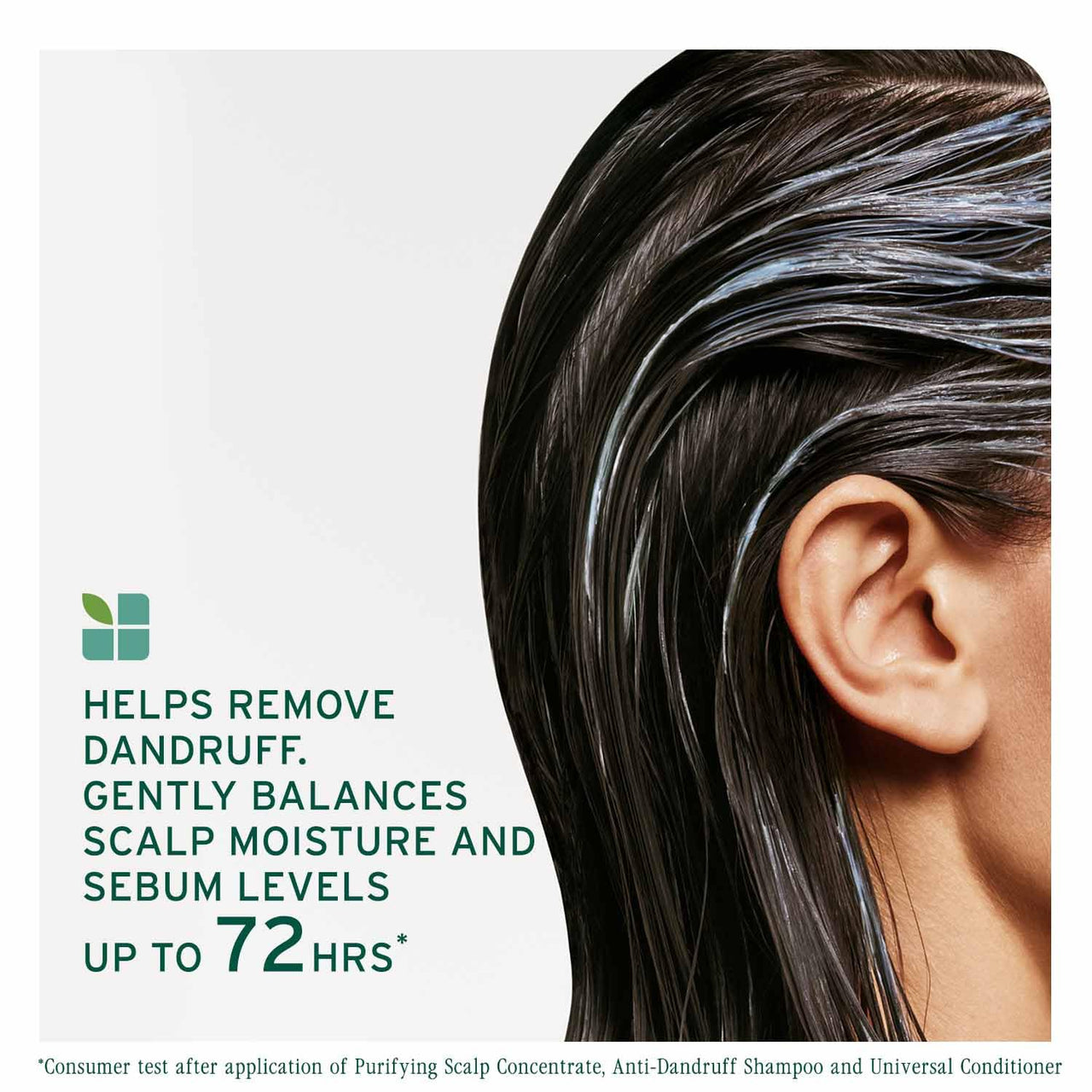 Biolage Scalp Sync Anti-Dandruff 3-Step Combo (Exfoliate 200ml+Shampoo 200ml+ Conditioner100ml), Soothed and Hydrated Scalp for up to 72 hours*, Enriched with Fermented Tea & Glycolic Acid