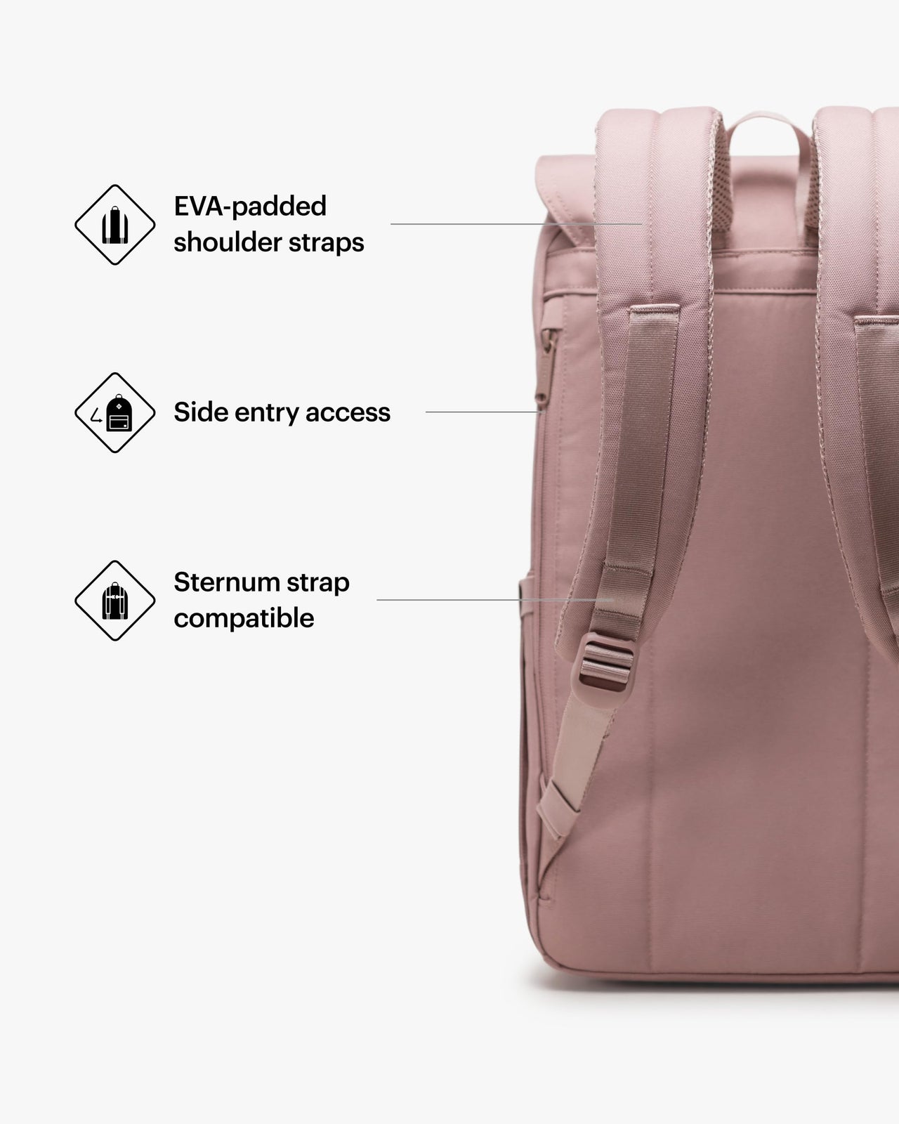 Herschel Supply Co. Retreat Backpack, Port, One Size